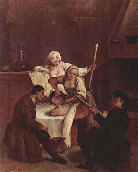 Pietro Longhi Die Polenta